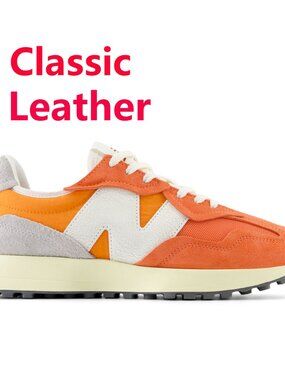 Brand New New Balance Women's 327 Shoes-Leather, Classic, Cushioned, Comfortable